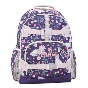 SMALL - Mackenzie Kitty Floral Backpack